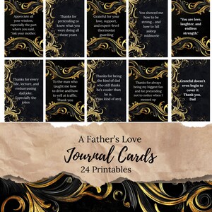 Tarjetas de diario de apuntes con el amor de un padre: Crea un hermoso diario de apuntes para papá y demuéstrale cuánto lo aprecias. ¡Empieza ya! JJ022