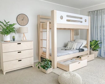 Wooden Urban bunk bed