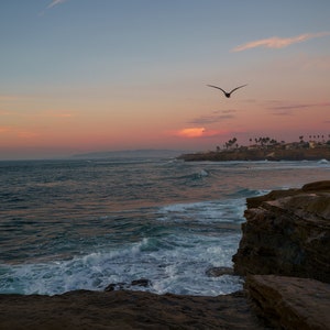San Diego&#39;s Scenic Sunset Cliffs | San Diego Landscape Photography | Sunset Landscape Prints | Ocean Photography | Landscape Wall Art