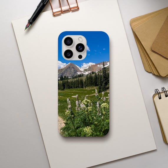 Rocky Mountain Wildflowers Phone Case for iPhone and Android