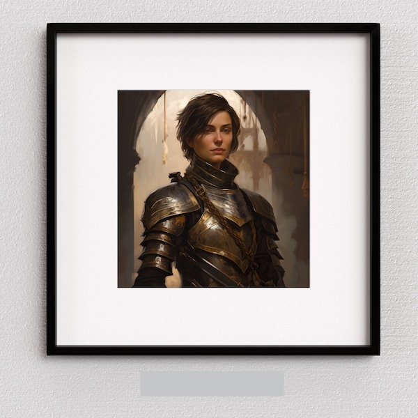 Saint Joan of Arc: Patroness of France, Soldiers, Prisoners Version 3 DIGITAL DOWNLOAD