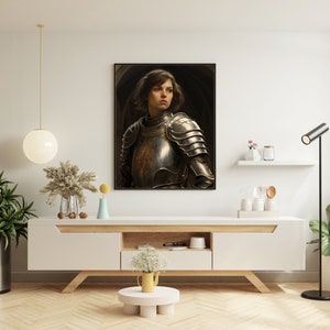 Saint Joan of Arc: Patroness of France, Soldiers, Prisoners Version 2 DIGITAL DOWNLOAD