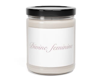 Divine Feminine Coquette Scented Soy Candle, 9oz