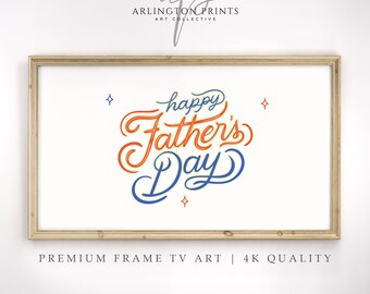 Fathers Day FRAME TV Art | Happy Father's Day | Minimalist Father's Day Art For Television | Digital Download | TV02