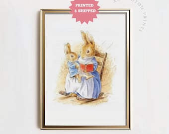 ビアトリクス・ポター「ピーターラビット」ジクレー版画複製6枚セット