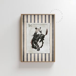 Western Cowboy Stempel Western Western Western Western Cowboy Plakat Illustration Western Western Western Plakat Plakat #7145