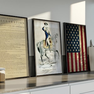 Vintage 4th of July Gallery Wall Print Set of 8 | Independence Day ...