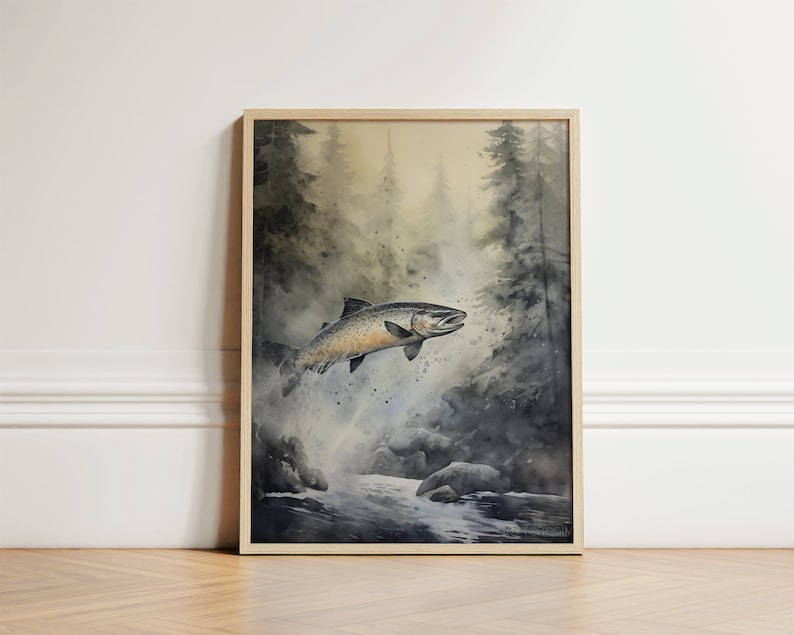 Printable Vintage Woodland Gallery Wall Print SET of 6