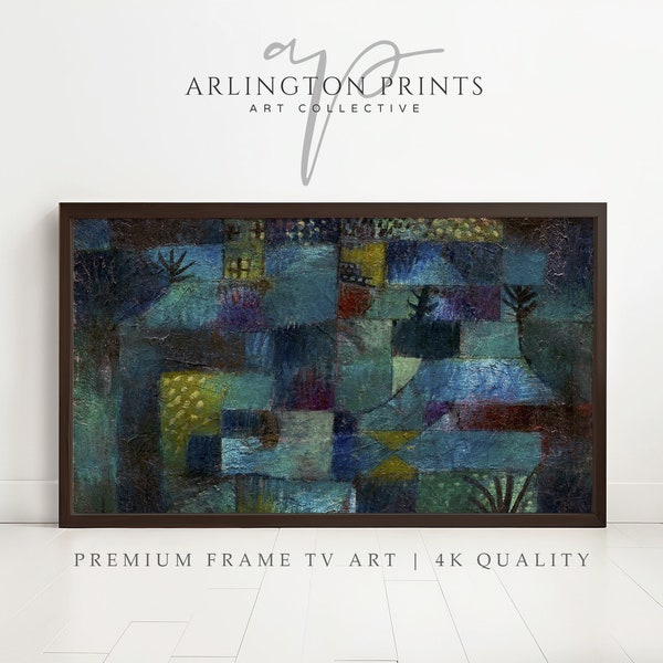 Samsung Frame TV Art | Paul Klee Mid-Century Modern Art | Famous Abstract Vintage Painting | Digital Download