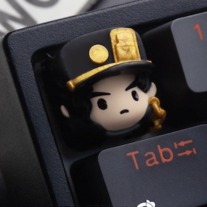 JOJO Artisan Keycaps fatti a mano Cherry MX per tastiera meccanica, tasti carini, tasti personalizzati