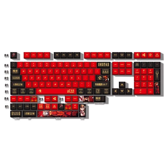 Maxkey berserk SAキーキャップセット Набор клавиш «R3 Maxkey