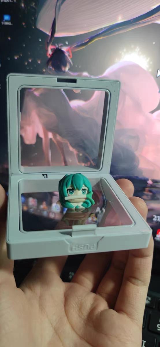 Handmade Hatsune Miku Keycap: Cherry MX Mechanical Keyboard - Etsy