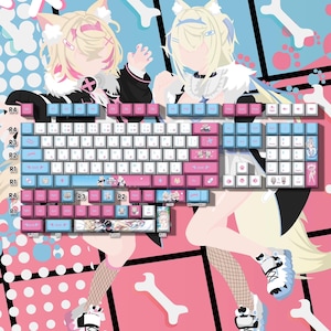 Fuwamoco keycap - Etsy 日本