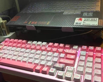 mika♡ Misono Mika Blue Archive PBT Transparent Keycaps Cherry MX