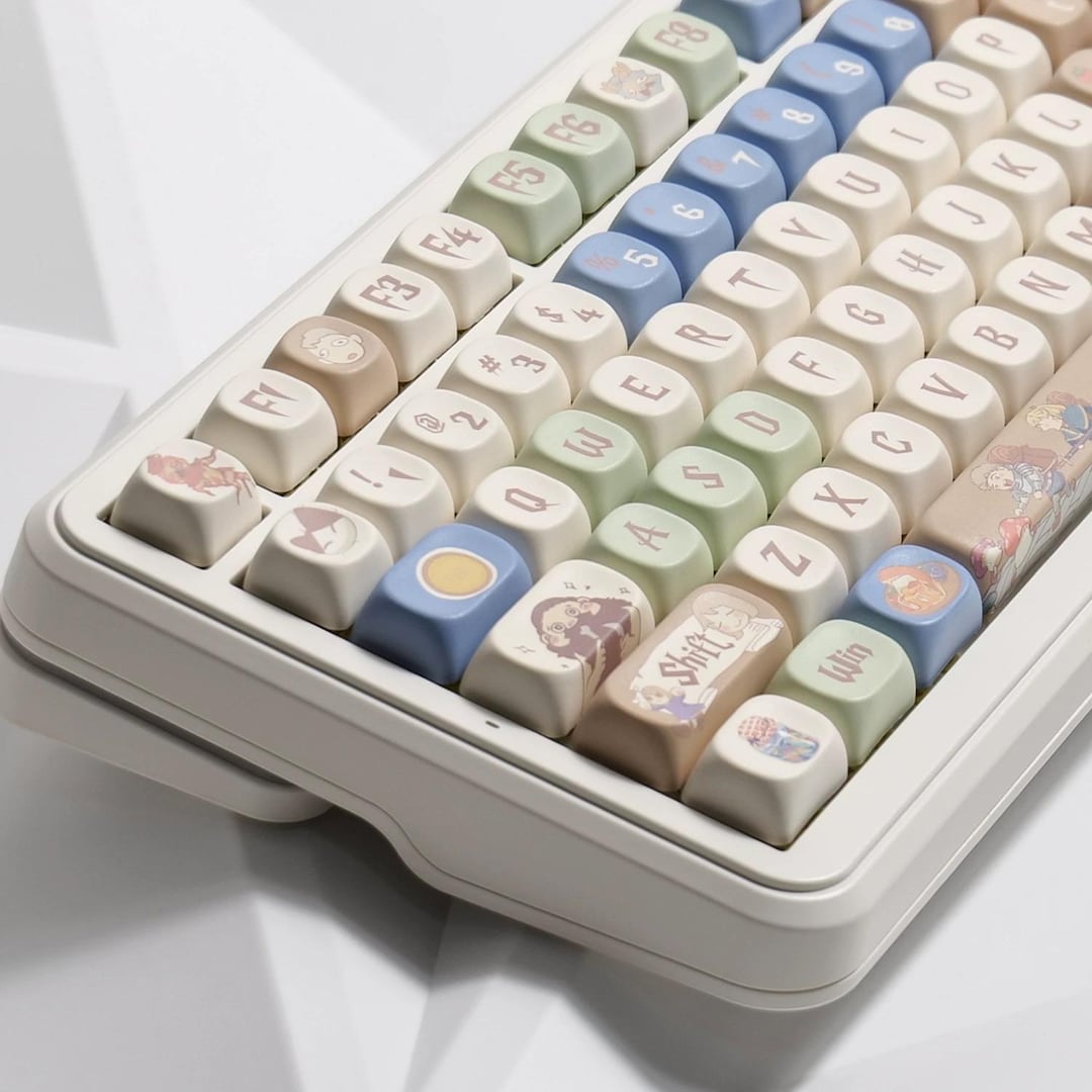 制作専用ページ Delicious In Dungeons キーキャップ: PBT Dye Sub XOA プロファイル