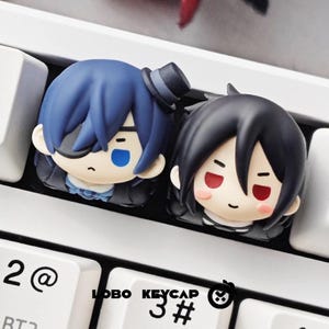 Black Butler Artisan Keycap: Cherry MX Mechanical Keyboard