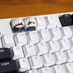 Nier Automata Artisan Keycap: Cherry MX Mechanical Keyboard