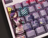 ライスシャワー ウマ娘 キーキャップ：PBT チェリープロファイル、108