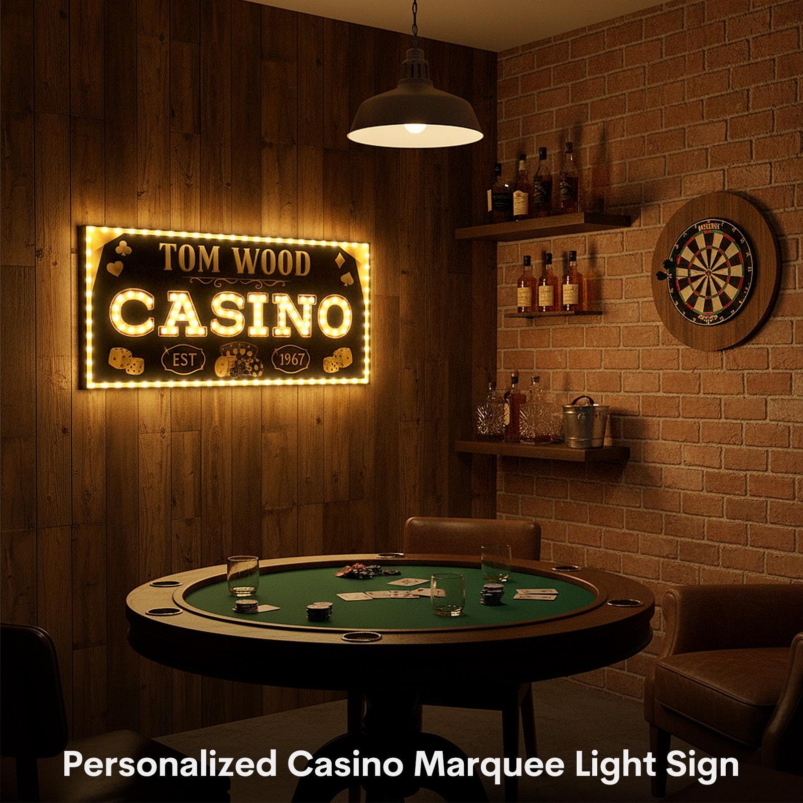 777 Casino Neon Sign – Pink LED Wall Decor For Poker Room, Game Room, Birthday Party, Man Cave – USB Powered Light Up Sign (16.5" X 10.6")