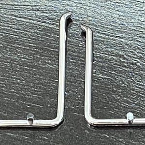 1/64 Scale Turnout Straight Pipes – Chrome Resin Exhaust Stacks for Semi Trucks