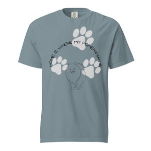 Thuis is waar mijn Pommeren een t-shirt is