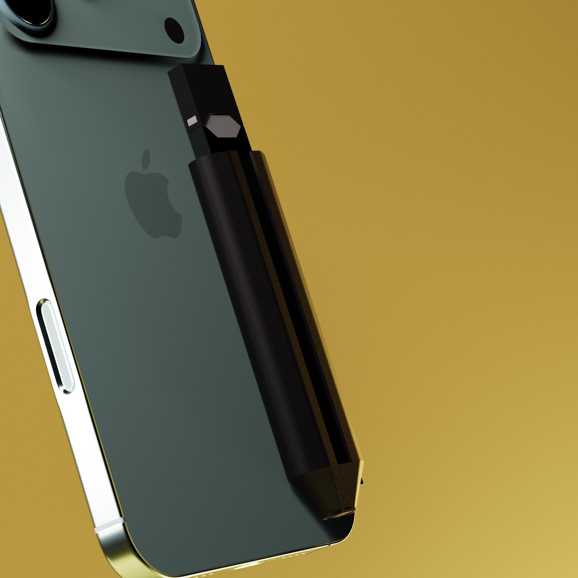 Stiiizy Pod Cart Vape Holder for iPhone - Universal Fit
