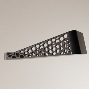 Custom Edifier R1280 Speaker Stands - Desktop Speaker Risers - Carbon Fiber Matte Black - Sleek- Made to order - Personalized Design (2pc)