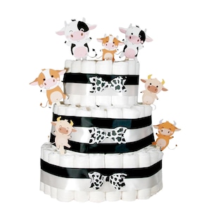 Holy Cow Diaper Cake Kit