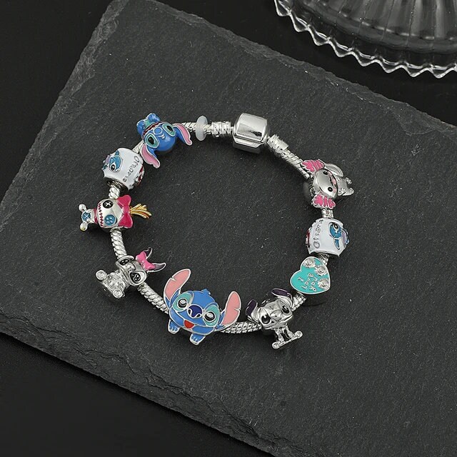 kefeng jewelry Stitch Bracelet Lilo and Stitch Gifts for Women
