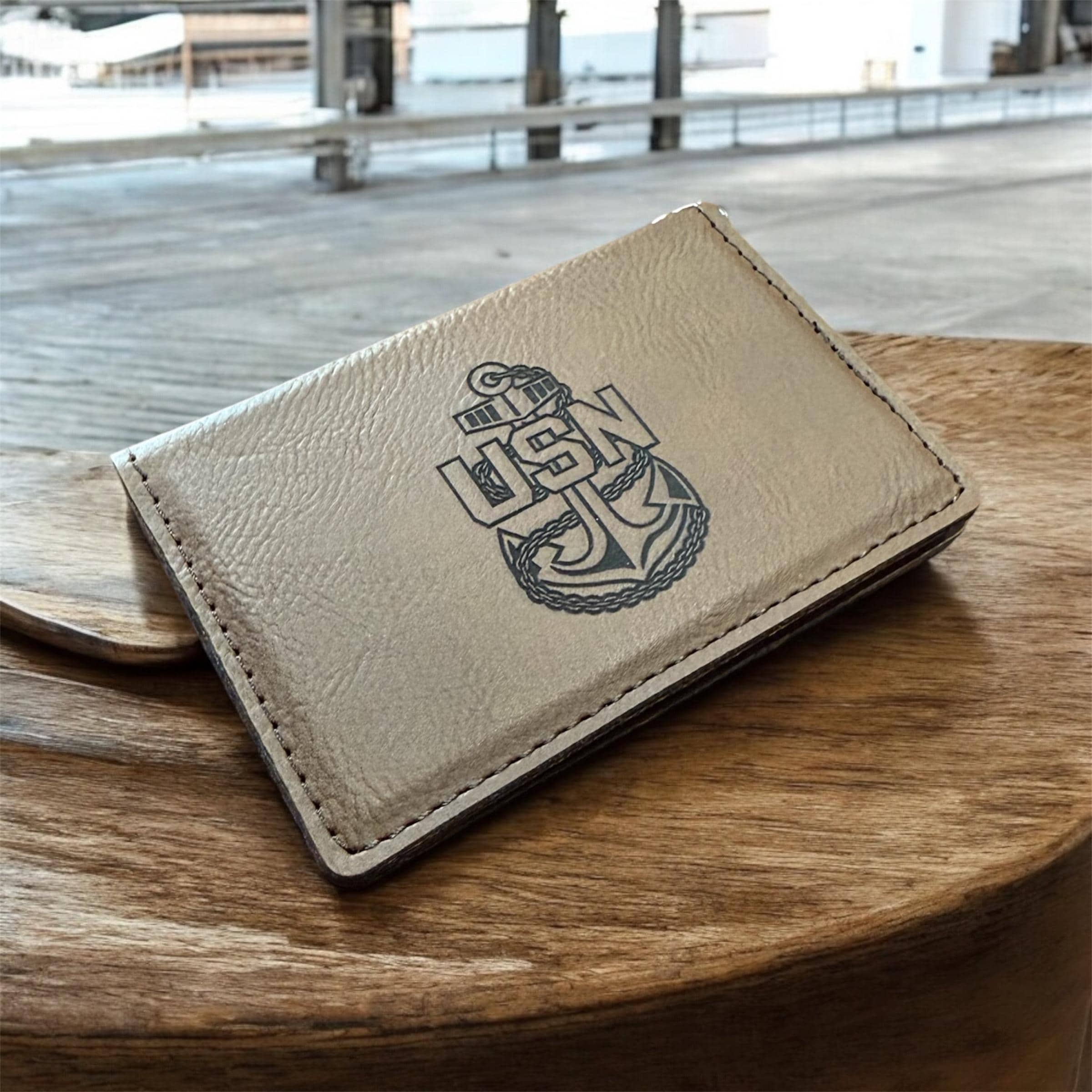 ALEXIS CARD HOLDER - NAVY main image 1
