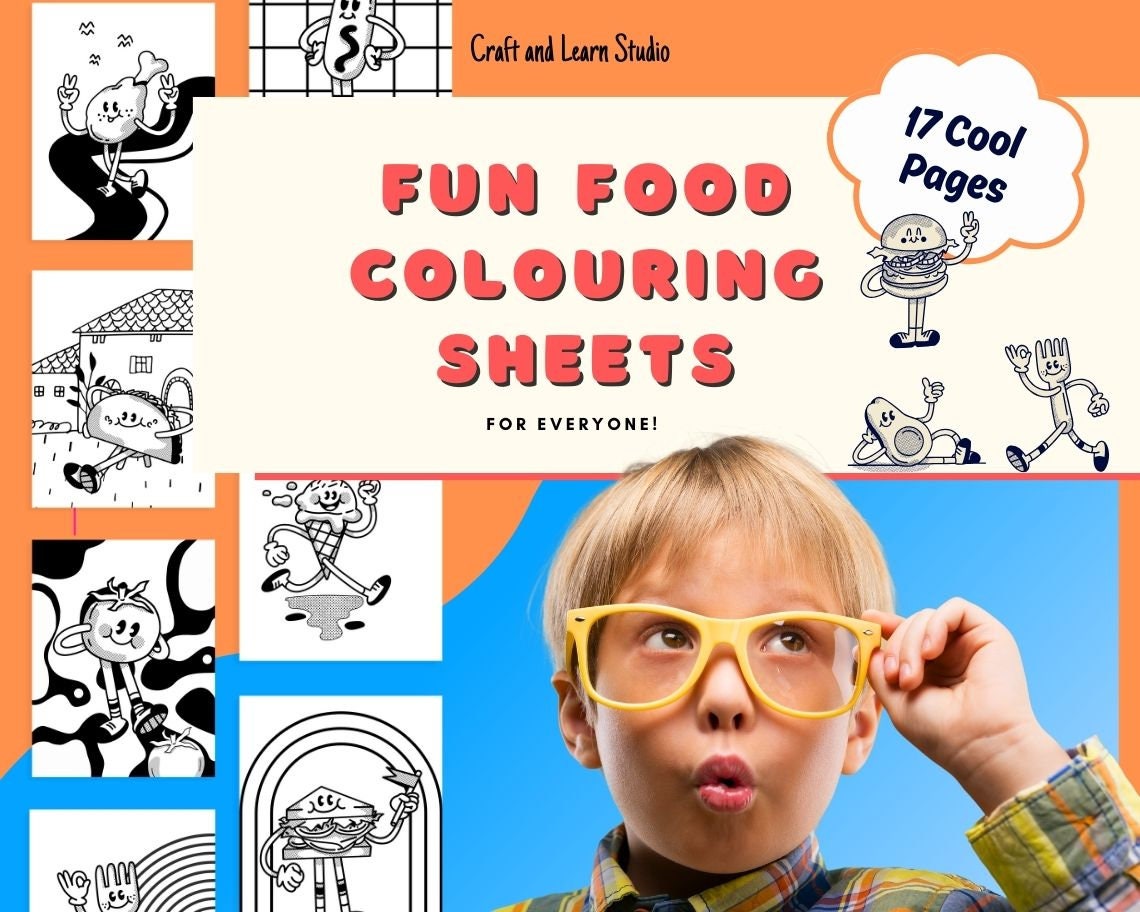 Food Colouring Printable Sheets High Quality Graphics Fun Printable Activity For Kids Quality Food Colouring Printable Sheets High Quality Graphics Fun Printable Activity For Kids Quality