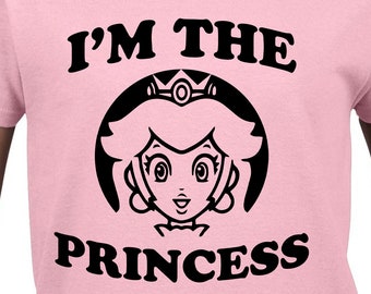 I'm The Princess Digital Cut Files | Cricut | Silhouette Cameo | Svg Cut Files | Digital Files | PDF | Eps | DxF | PNG | Super Mario