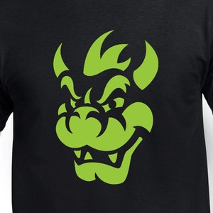 Bowser digitale cut-bestanden | Cricut | Silhouetcameo | SVG-bestanden knippen | Digitale bestanden | Pdf | Eps | DxF | PNG | Super Mario