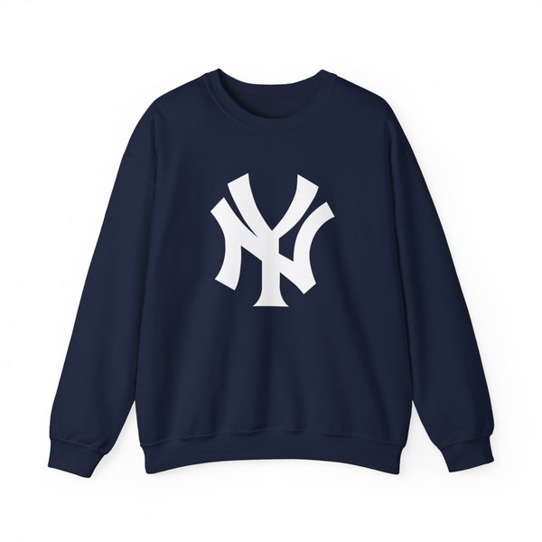 Sweat-shirt unisexe à col rond des Yankees