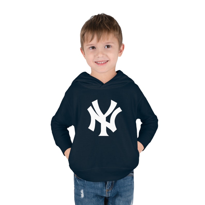 Sudadera con capucha de forro polar para niños pequeños de los Yankees imagen 3