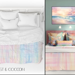 600 TC Cotton Duvet Cover with Zip, Superking Duvet Cover children, Size full, doona covers queen blanket cover. shipping to au, nz, girls