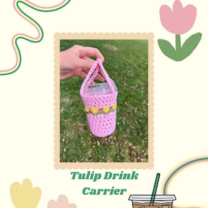 Tulip Getränkehalter Häkelanleitung - Easy Digital PDF