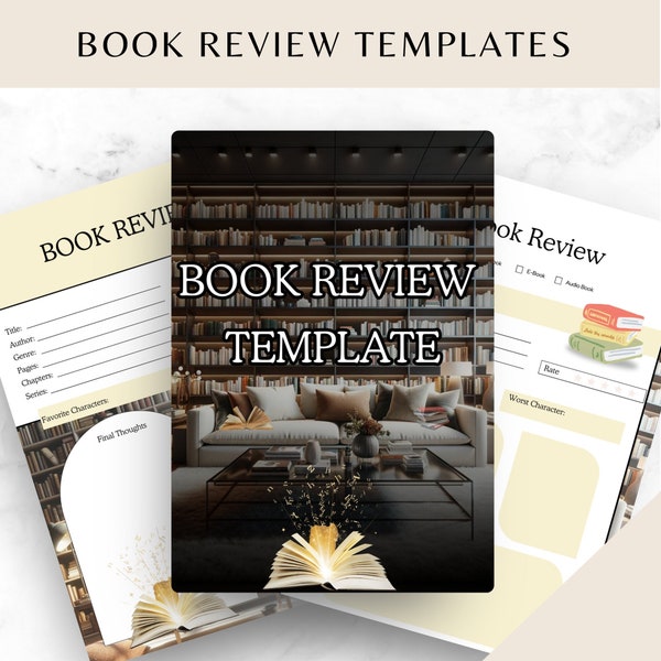 book review templates | editable book review template |Simple Book Review | Printable Book review template download