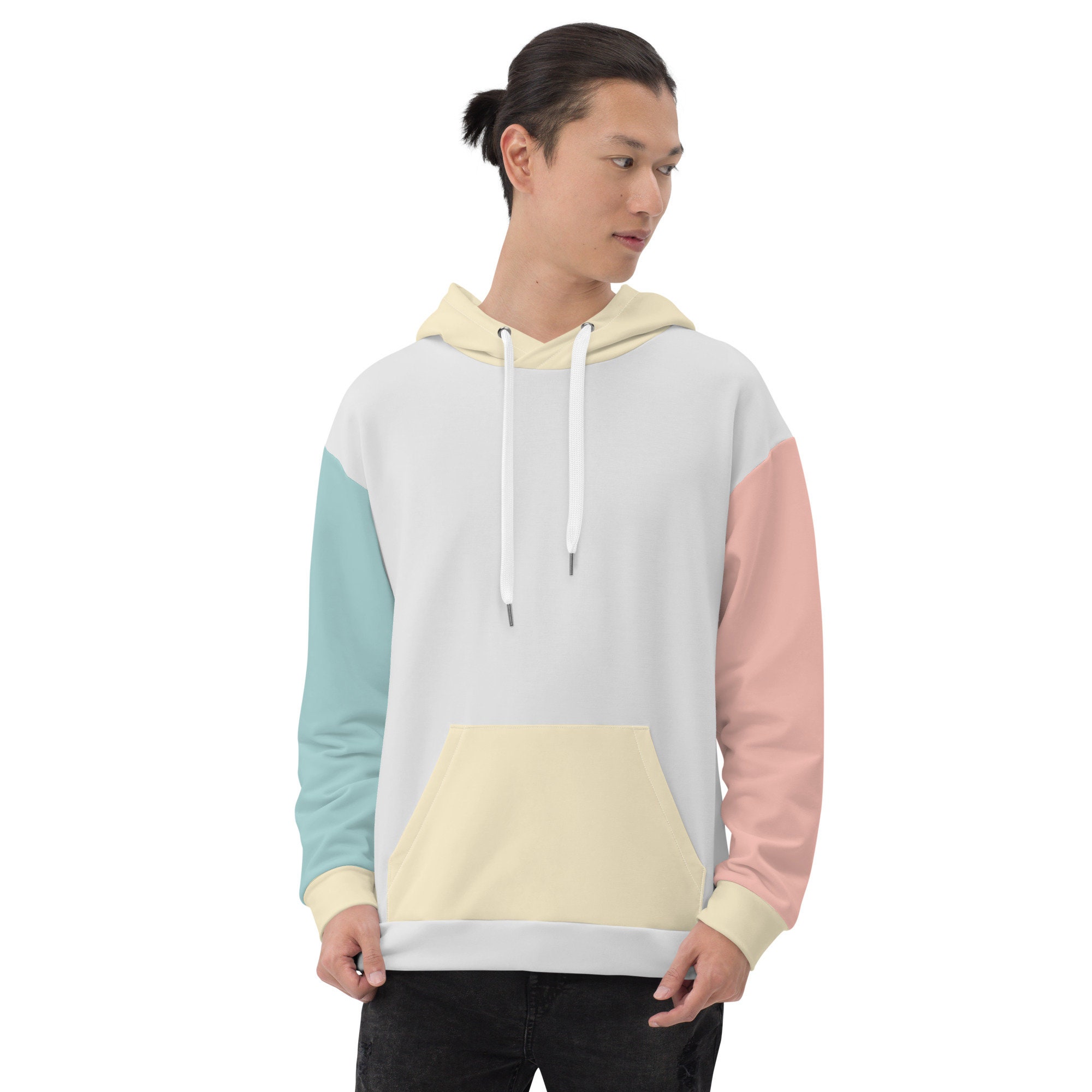 uhnmki Womens Shirt Sweatshirt Graphic Color Block Crewneck