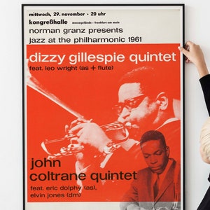 Vintage Jazz Concert Poster – Retro Bebop Blues RnB Print, Classic 60s Music Festival Collectible PRINTABLE DOWNLOAD
