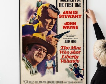 ヴィンテージ西部劇映画ポスター – 1960 年代のカウボーイ映画アート