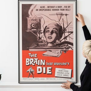 Retro Hollywood Posters Vintage Cinema Classic Horror Movie Wall Art