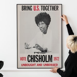 Vintage 1960s Protest Poster – Retro Equality Era Artwork, Classic Civil Rights Print Civil Rights & Feminist Icon Poster Print