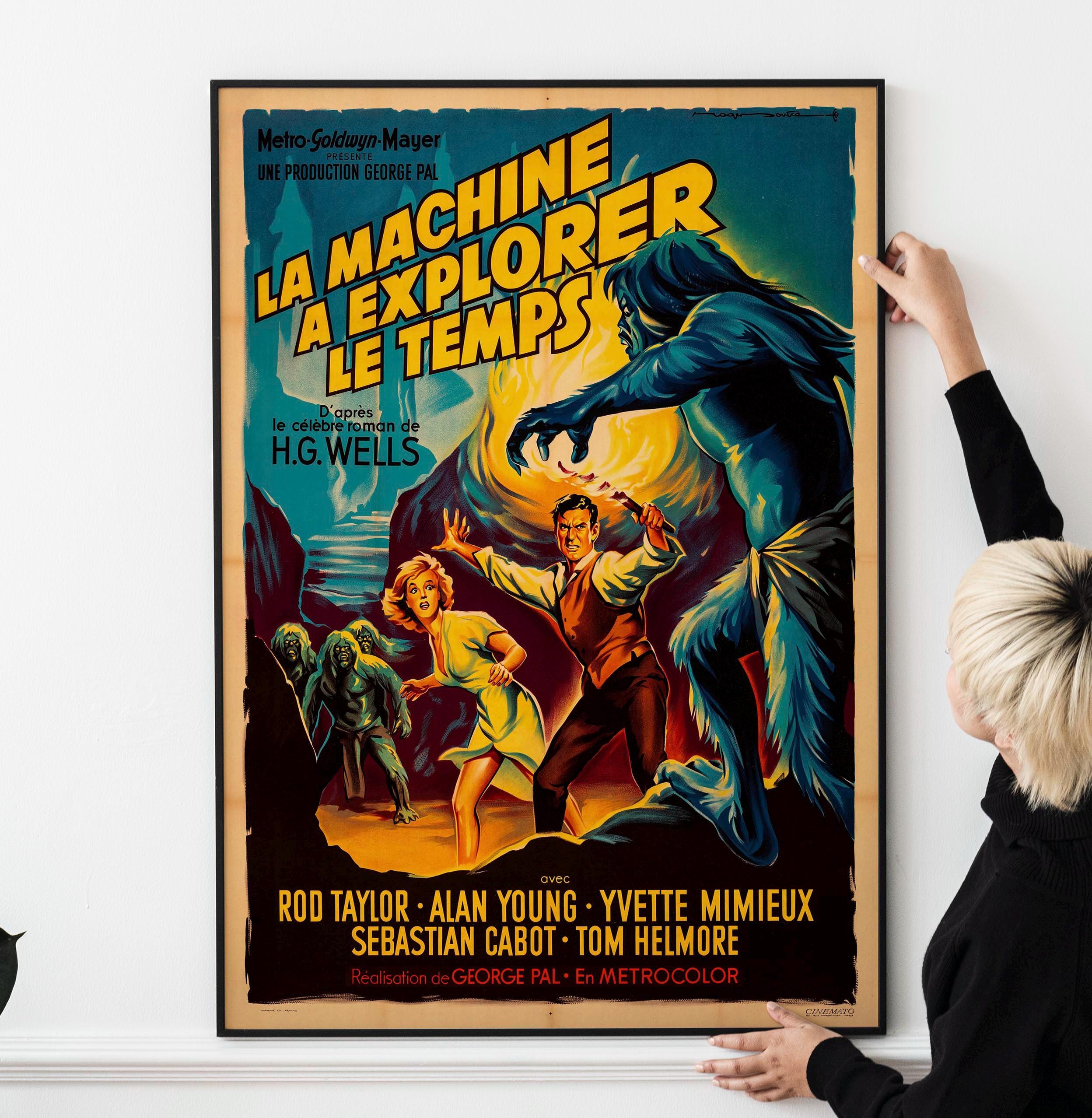 ヴィンテージハリウッドポスター、レトロ映画アート、1940年代の