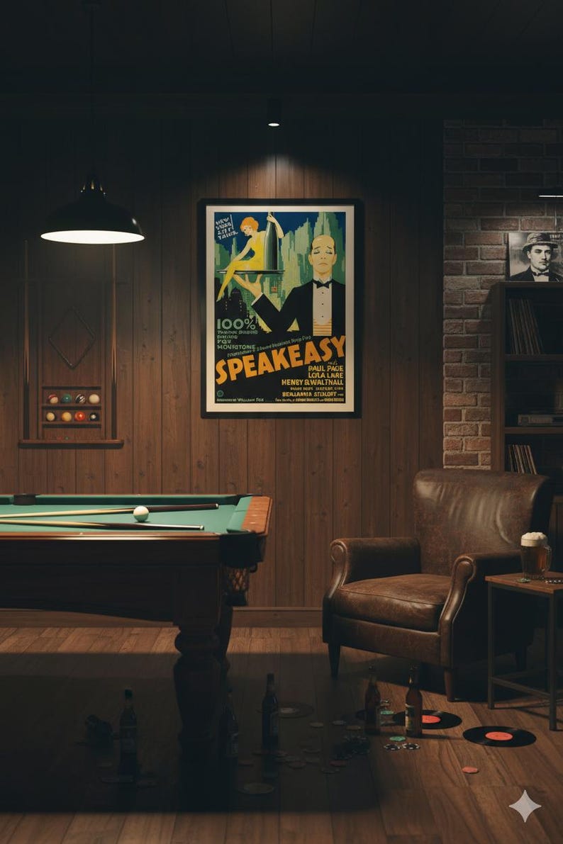 Speakeasy – 1920S Prohibition-era Crime Cinema and Art Deco Design ...