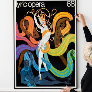 Salome Production Opera Art – Vintage Theater Poster, Classic Collectibles, Retro Decor PRINTABLE DOWNLOAD