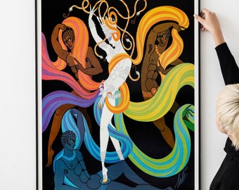 Salome Production Opera Art – Vintage Theater Poster PRINTABLE DOWNLOAD