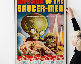 宇宙からのティーンエイジャーのポスター | ヴィンテージSF映画