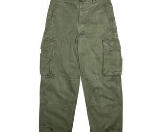 1950s French Army M47 HBT Cargo Pants, Size XS - Etsy