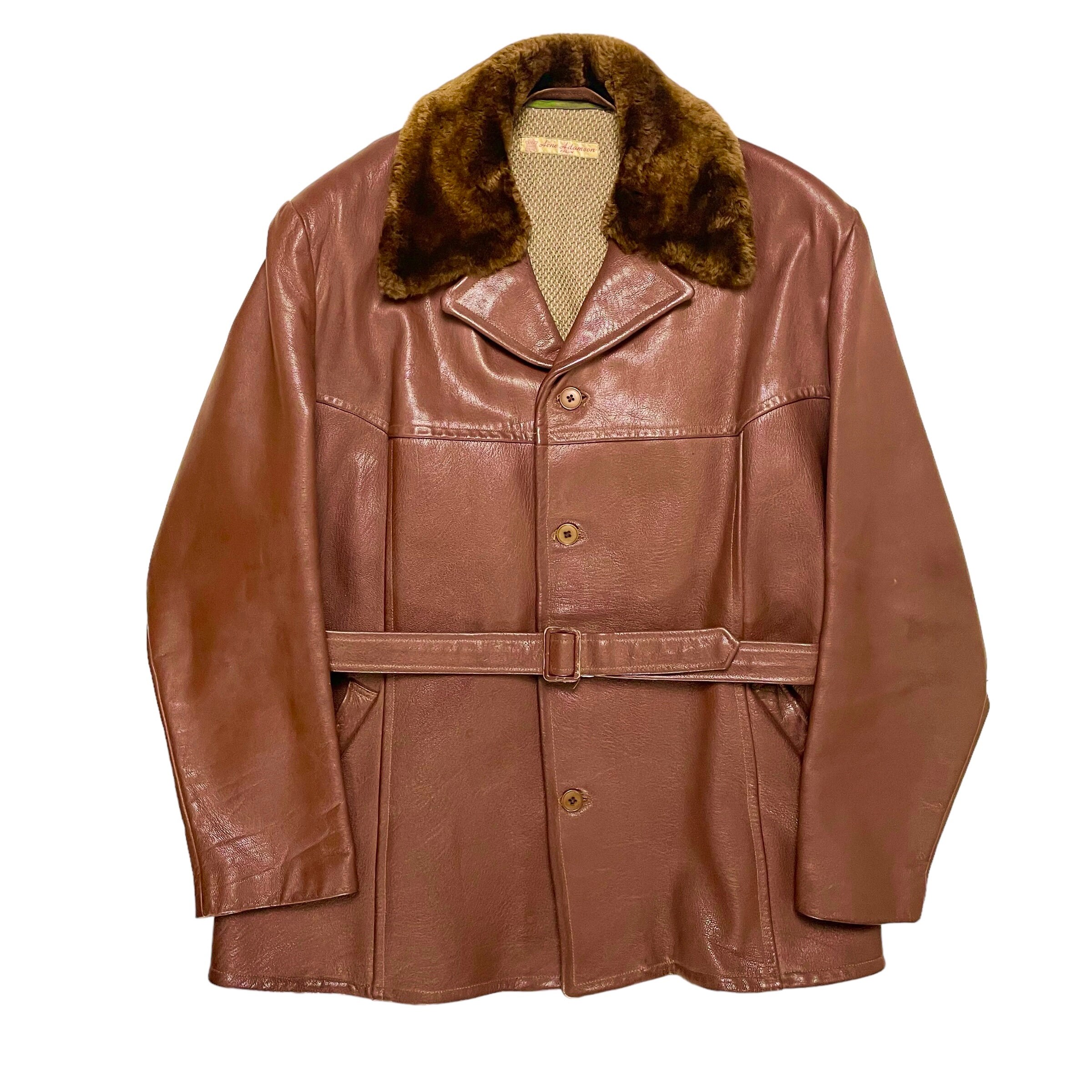 1940s Goatskin Jacket - Etsy